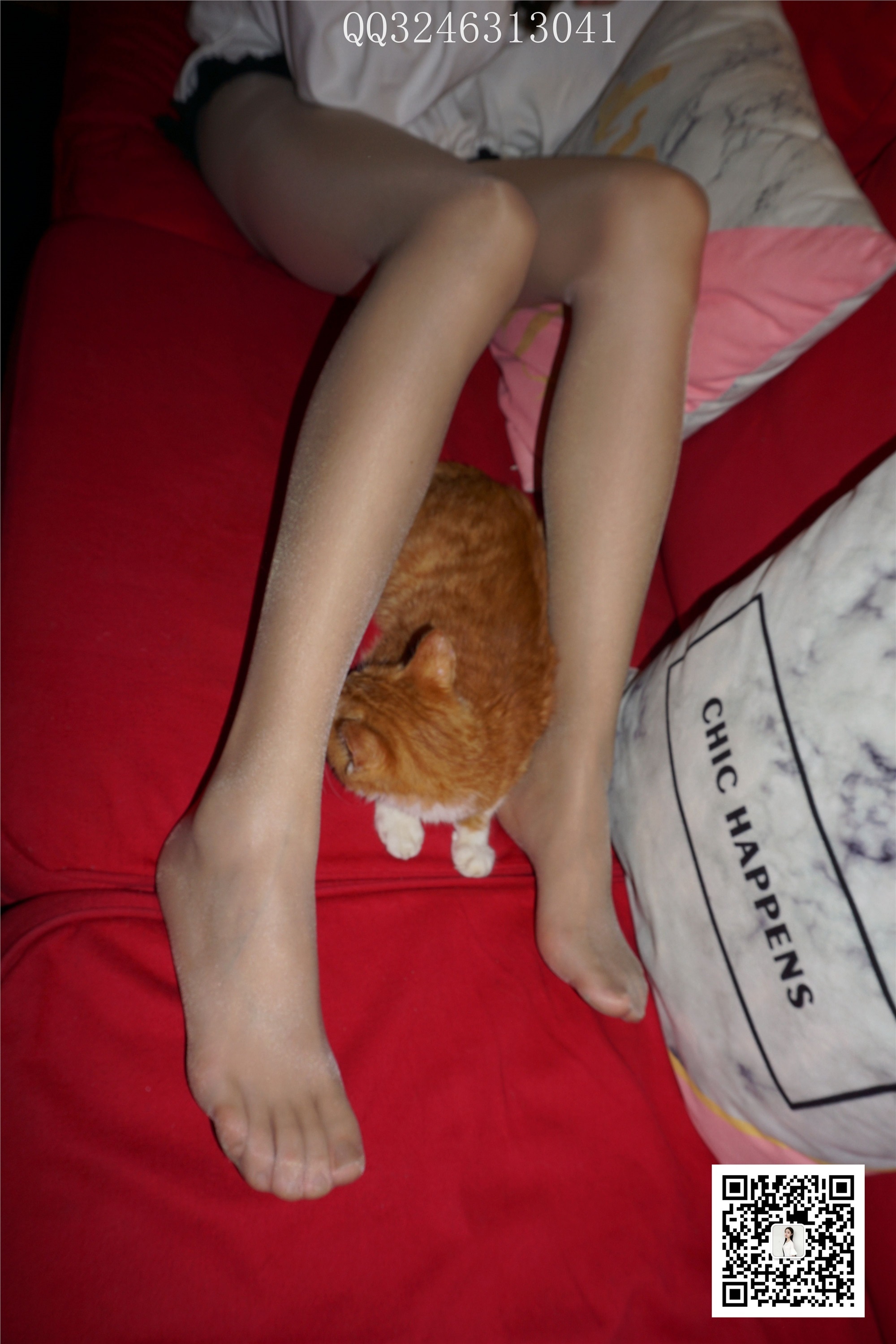 大生模拍 No.090 灰丝高跟小野猫